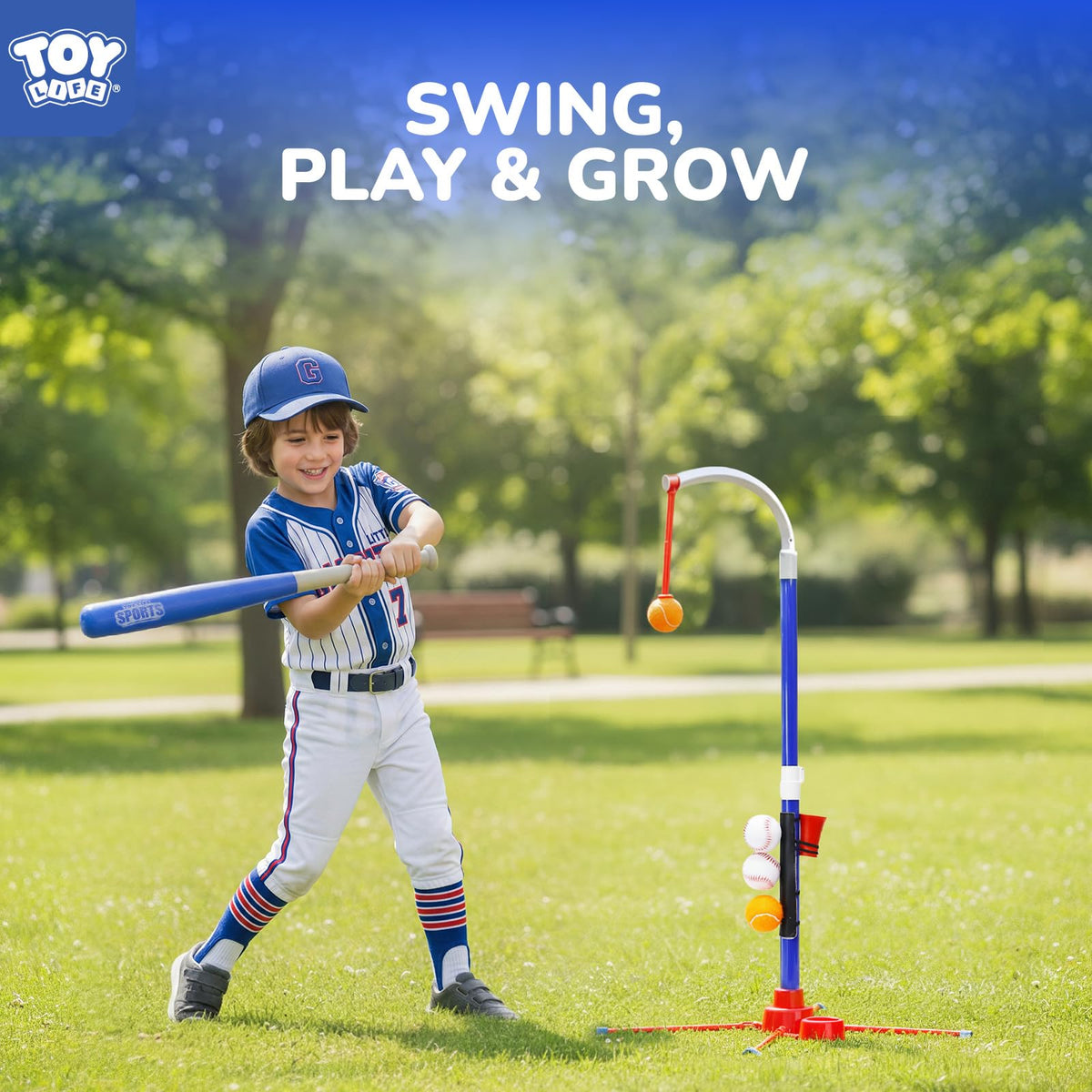 All-in-one set includes balls, bat, and storage bag for easy play