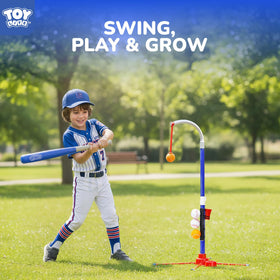 All-in-one set includes balls, bat, and storage bag for easy play