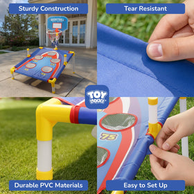 TOY Life indoor-outdoor versatility for backyard, park, or playroom.