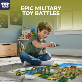 TOY Life Army Men green soldiers ready for head-to-head missions and storytelling adventures