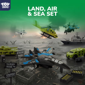 TOY Life Army Men armored vehicles on rugged terrain adventures.