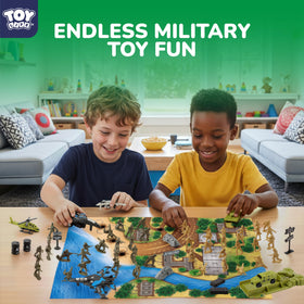 TOY Life Army Men naval ships ready for sea battles.