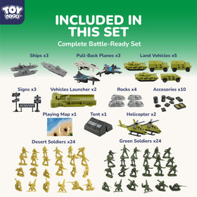 TOY Life Army Men pull-back planes speeding into pretend missions.
