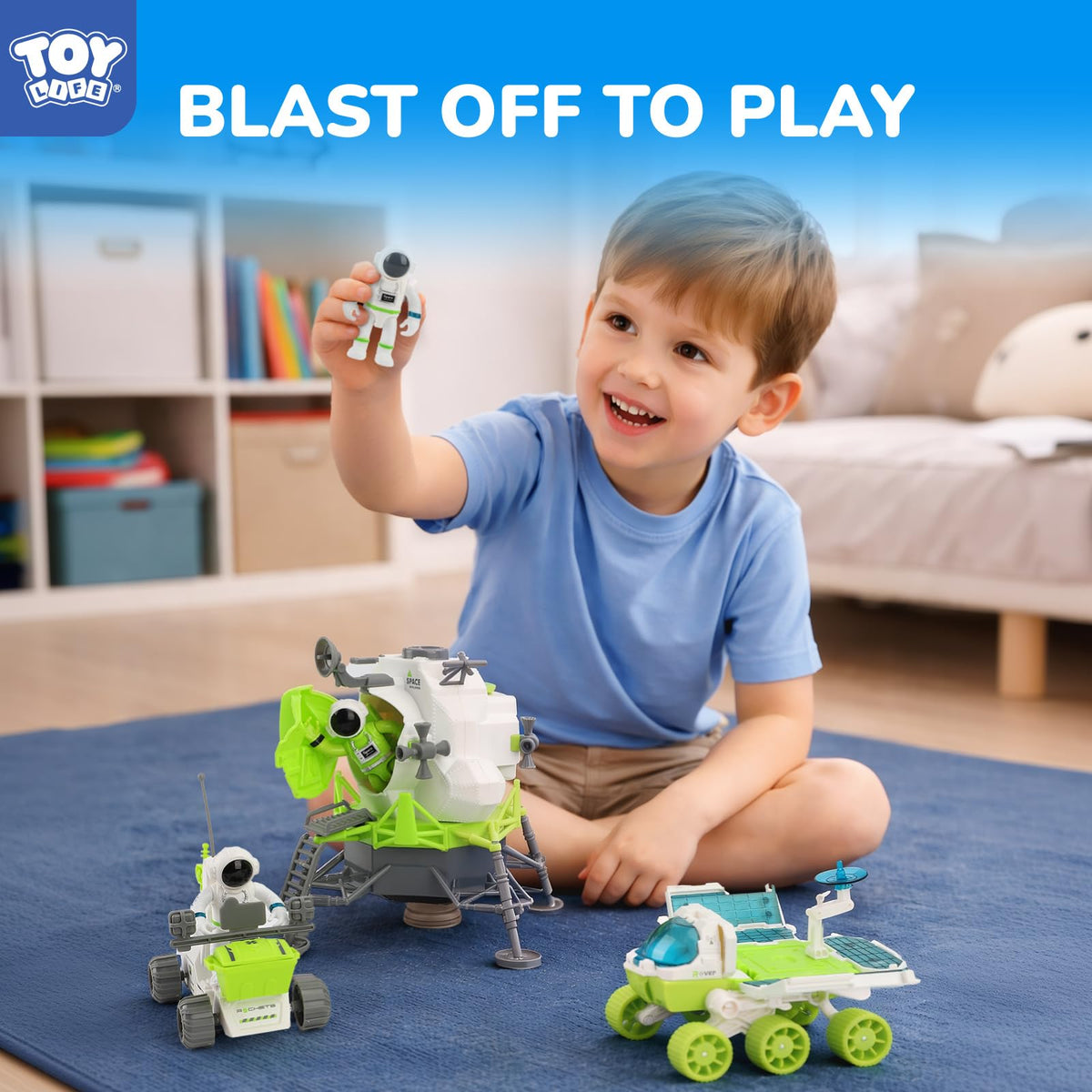 TOY Life Astronaut figures enhance role play with compatible spacecraft.
