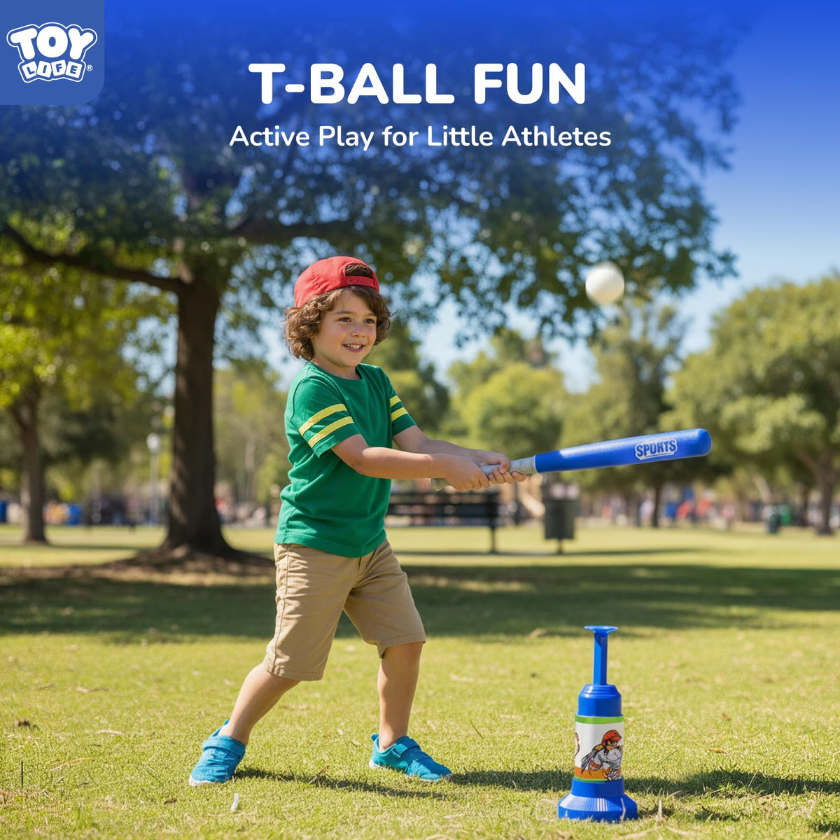 TOY Life ball launcher enhances rhythm and aiming drills for kids