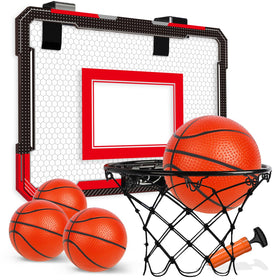 TOY Life over the door hoop ready for quick indoor play