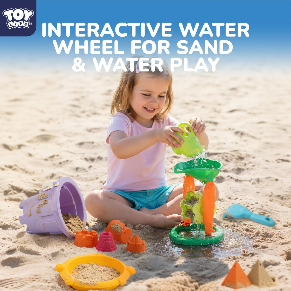 TOY Life beach-toys-set invites outdoor play and social fun near the shore.