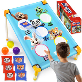 TOY Life bean bag toss corn hole set for family outdoor fun.