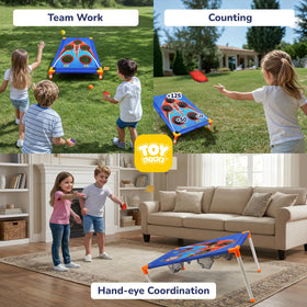 TOY Life Bean Bags Toss portable-design showcases lightweight setup for indoor and outdoor use.