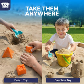 TOY Life bright colors attract kids and enhance outdoor playtime.