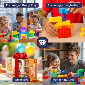 TOY Life bright colors and cubed shapes invite engaging, visual learning.