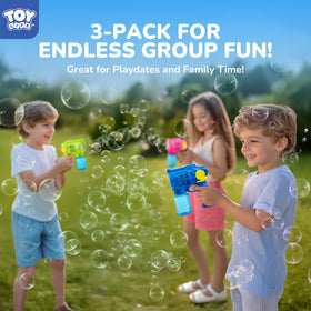 TOY Life refill bottles for bubble guns keep play mess-free