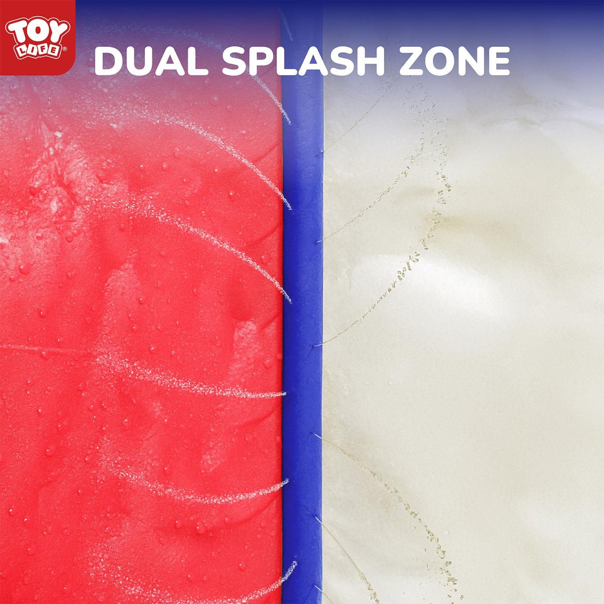 TOY Life built-in-sprinklers ensure steady spray for nonstop sliding fun.