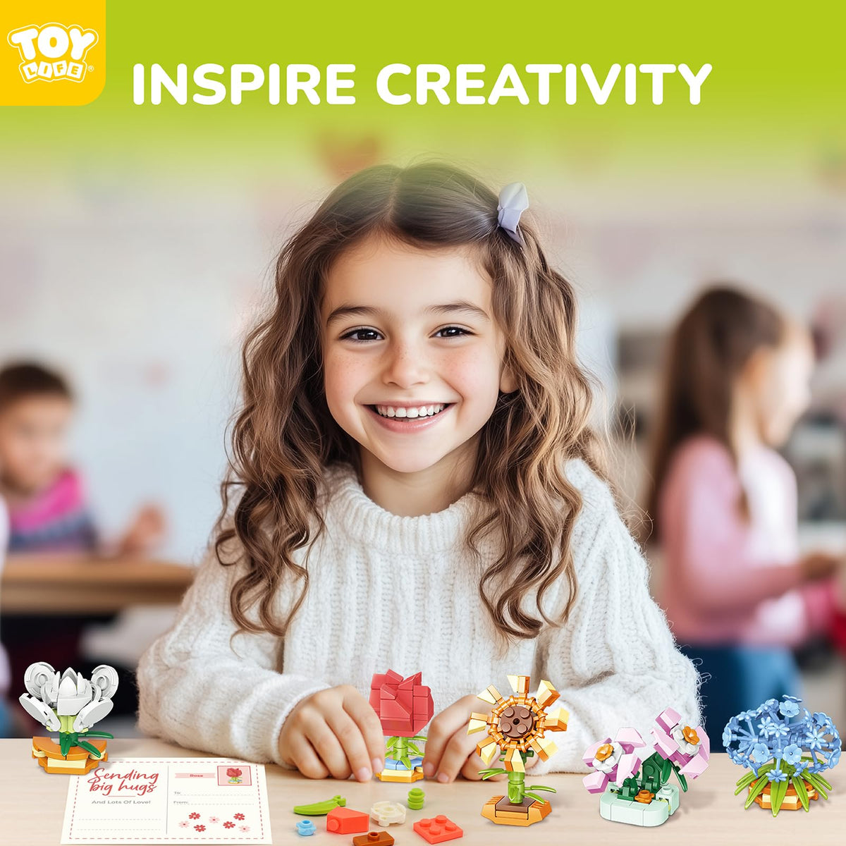 TOY Life classroom prize blocks paired with heart-warming gift cards.