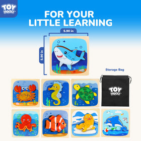 TOY Life colorful animal pieces teach animals, colors, and basic concepts.