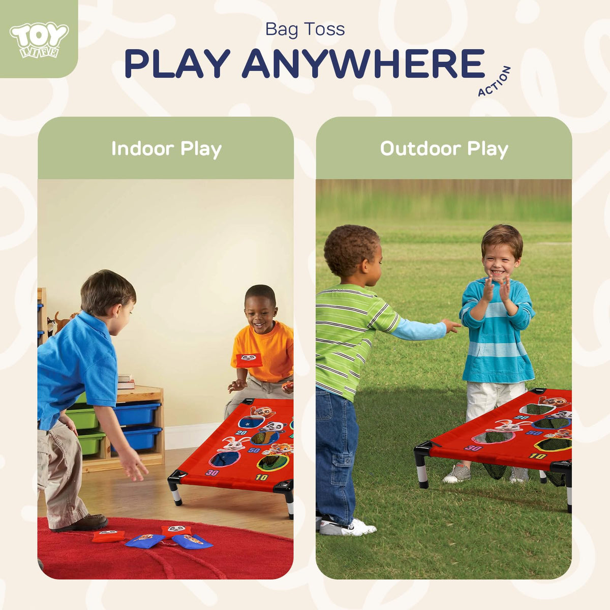 TOY Life corn hole game brings lively family entertainment