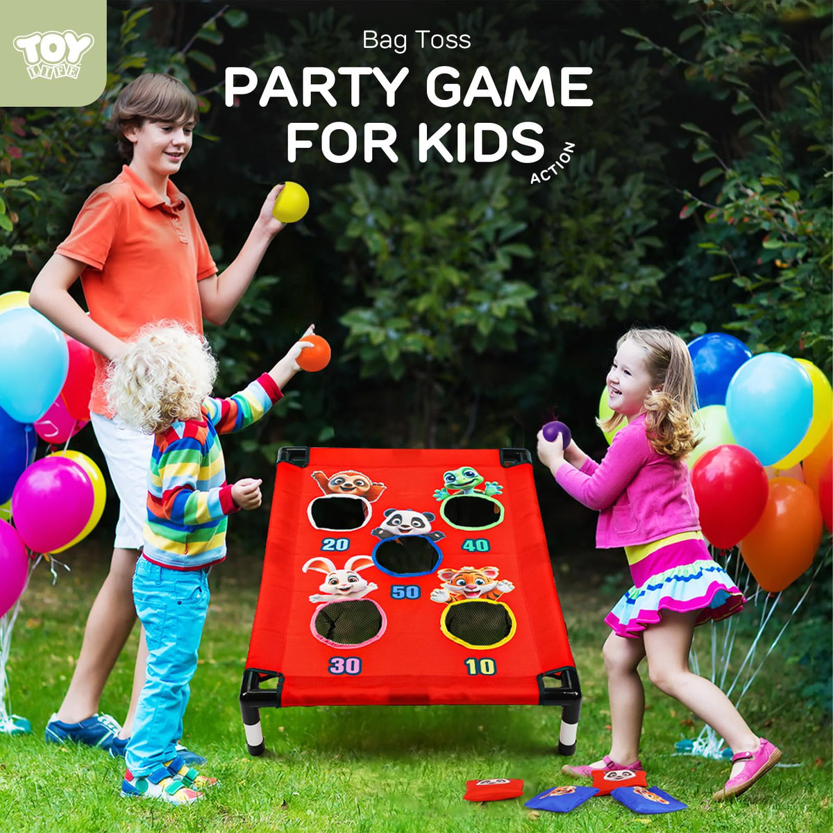 TOY Life durable construction withstands active backyard games