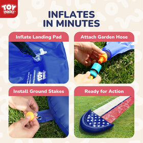 TOY Life durable-puncture-resistant-material withstands hours of play.