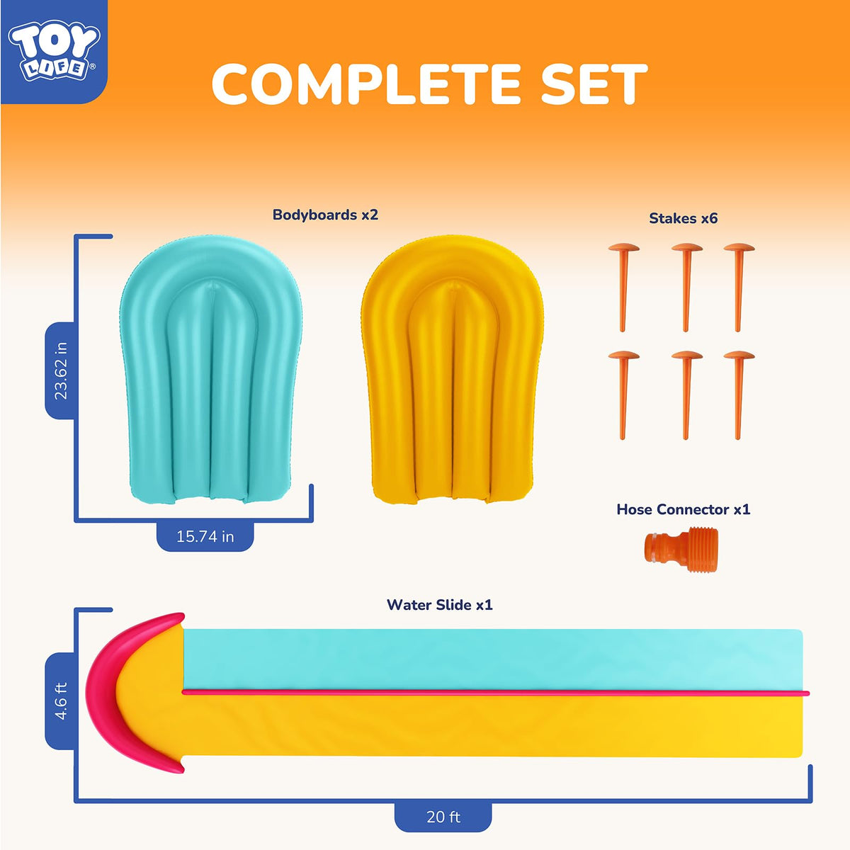 TOY Life durable puncture-resistant PVC for long-lasting backyard play