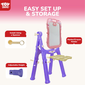 TOY Life eraser and markers set for smooth transitions between surfaces.