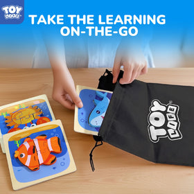 TOY Life educational toy supports eye-hand coordination and early problem solving.