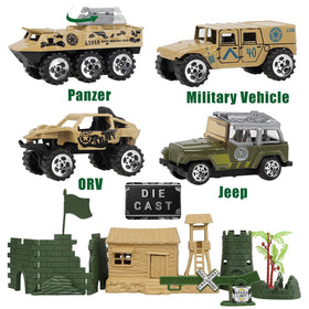 TOY Life four diecast vehicles enable dynamic, action-filled play.
