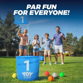TOY Life Golf Game Set outdoor fun for lawn, beach, and camping adventures
