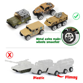 TOY Life green army men figures ready for creative group play.