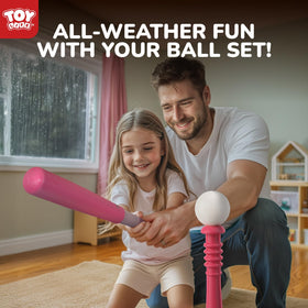 TOY Life indoor outdoor play kit supports active kids anywhere.