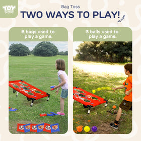 TOY Life kids and adults playing together in a game