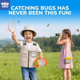 TOY Life binoculars boost distant nature viewing during backyard adventures.