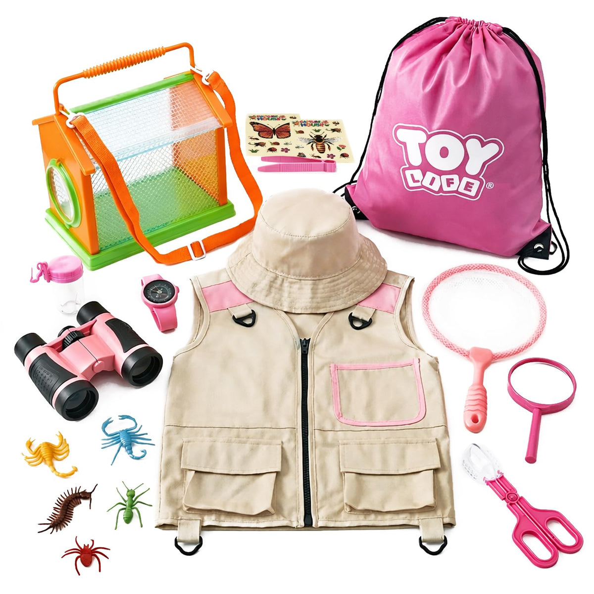 TOY Life Kids Explorer vest boosts imaginative outdoor play and hands-on discovery.