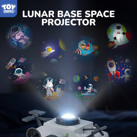 TOY Life Lunar Base projector creates eight space designs for immersive launches.