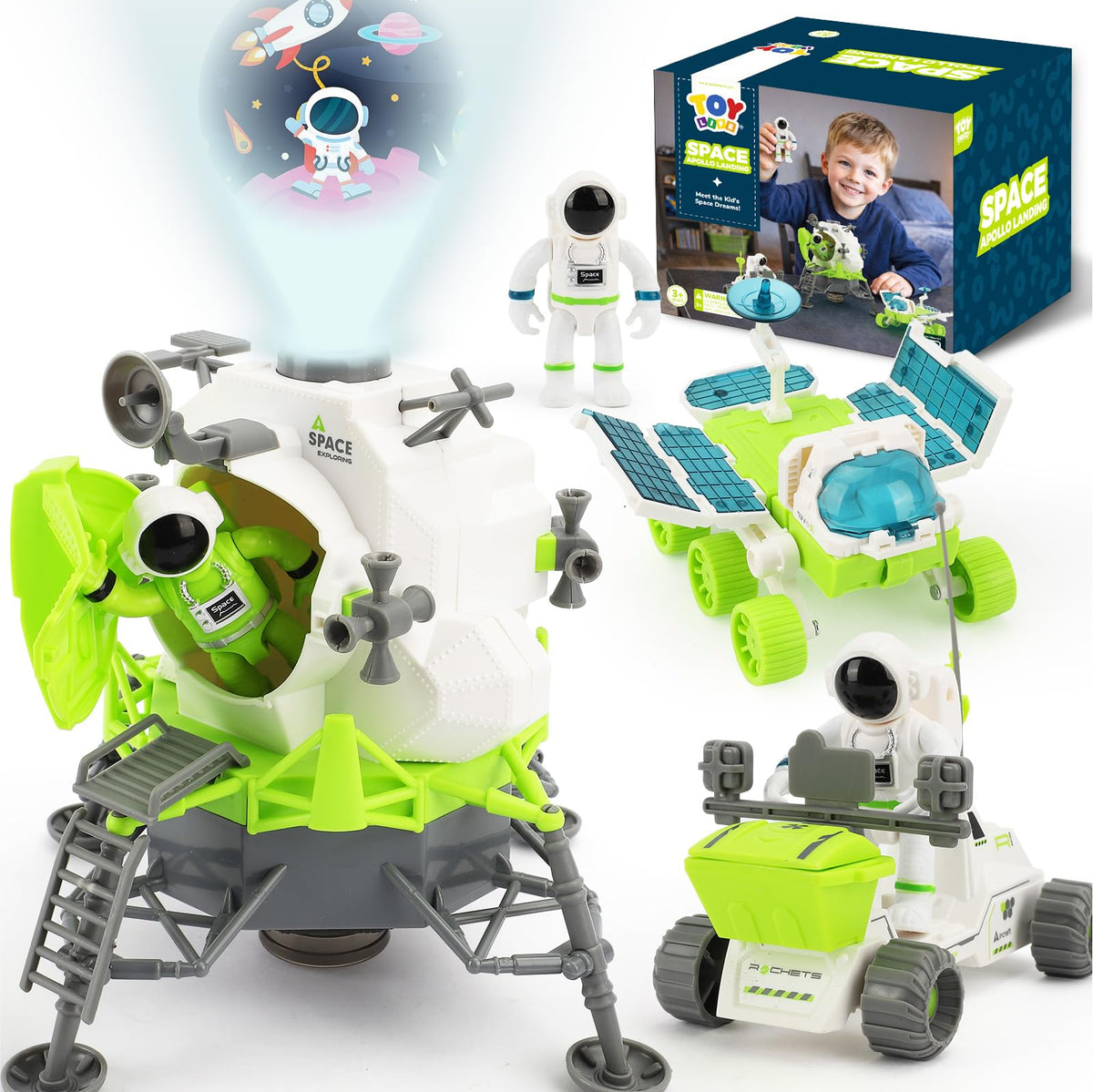 TOY Life Lunar Base space set, command center for imaginative missions.
