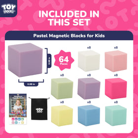TOY Life magnetic blocks showcase varied shapes to boost spatial awareness and design skills.