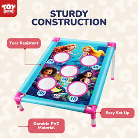 TOY Life Mermaid bean bag toss bundle for kids' party activities.