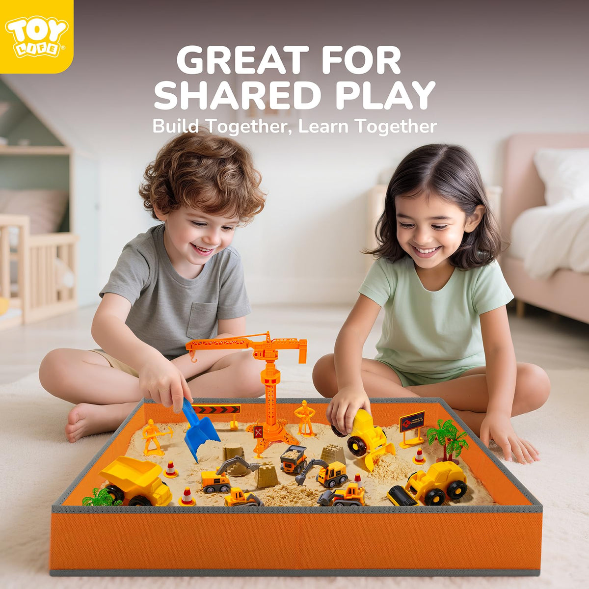 TOY Life mini construction trucks for detailed creativity