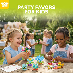 TOY Life mini flower succulent blocks spark imaginative play.