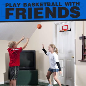 TOY Life mini hoop with four balls promotes coordination during fun, safe indoor sessions.