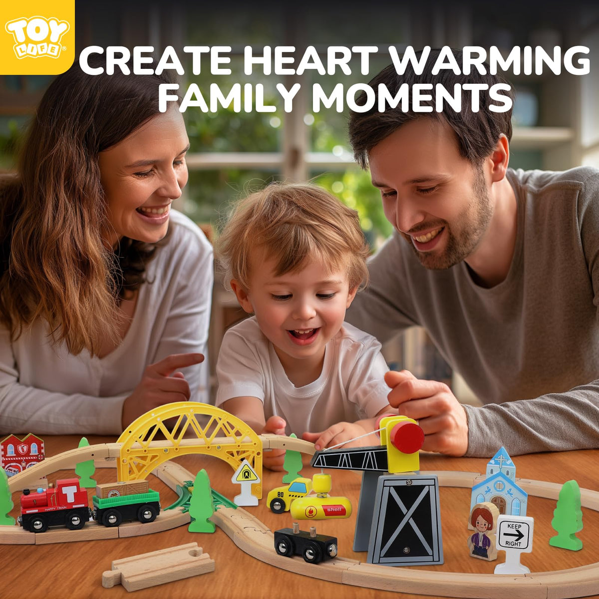 TOY Life oil tank car – adds variety to train traffic scenarios.