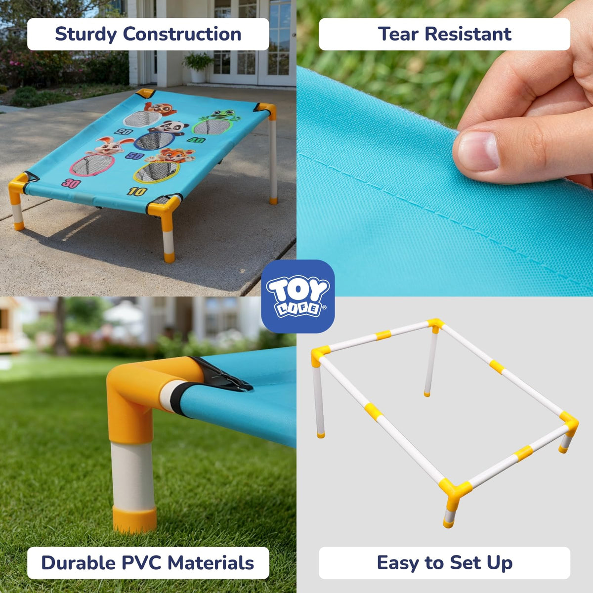 TOY Life outdoor yard games for kids, promotes active play.