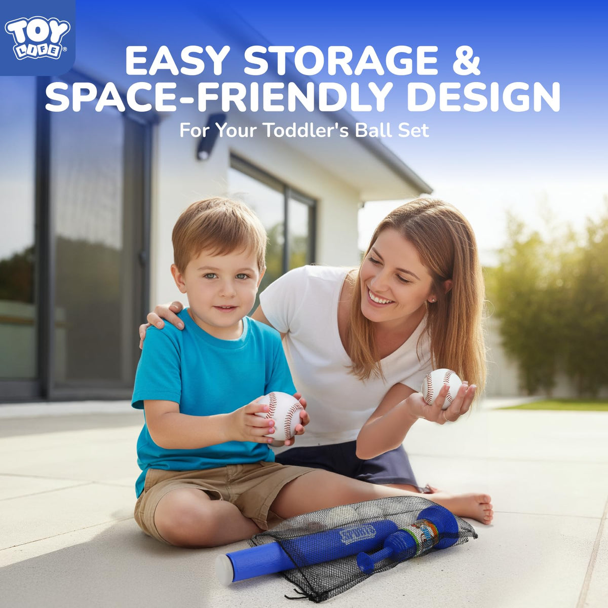 TOY Life outdoor Tball set ideal for backyard or park play