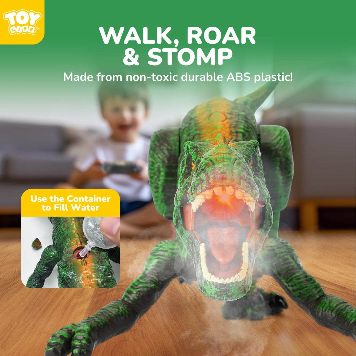 TOY Life T-Rex with lights and sounds boosts dramatic play