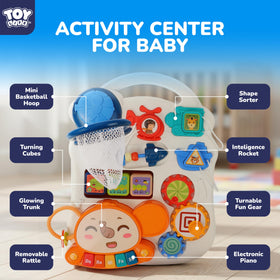 TOY Life wheels unlock to walking mode for independent stepping practice.
