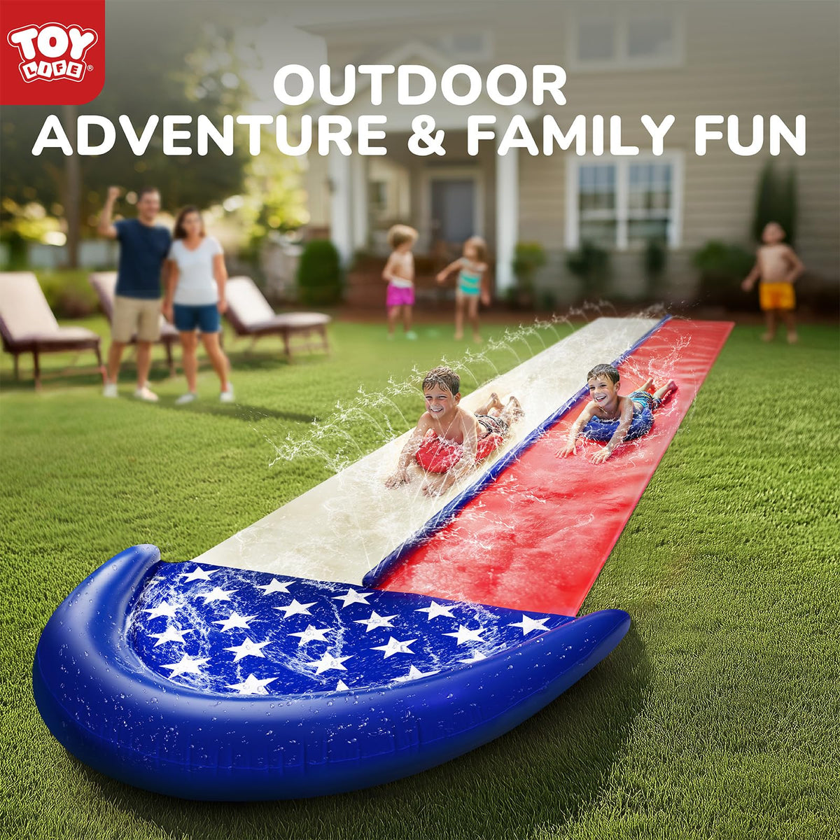 TOY Life reinforced-seams-safety design adds long-lasting performance.