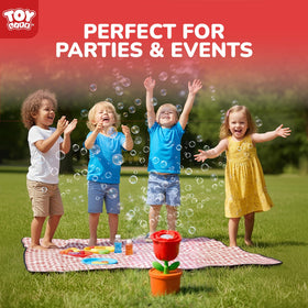 TOY Life Rose Bubble Machine supports sensory play and group activities.