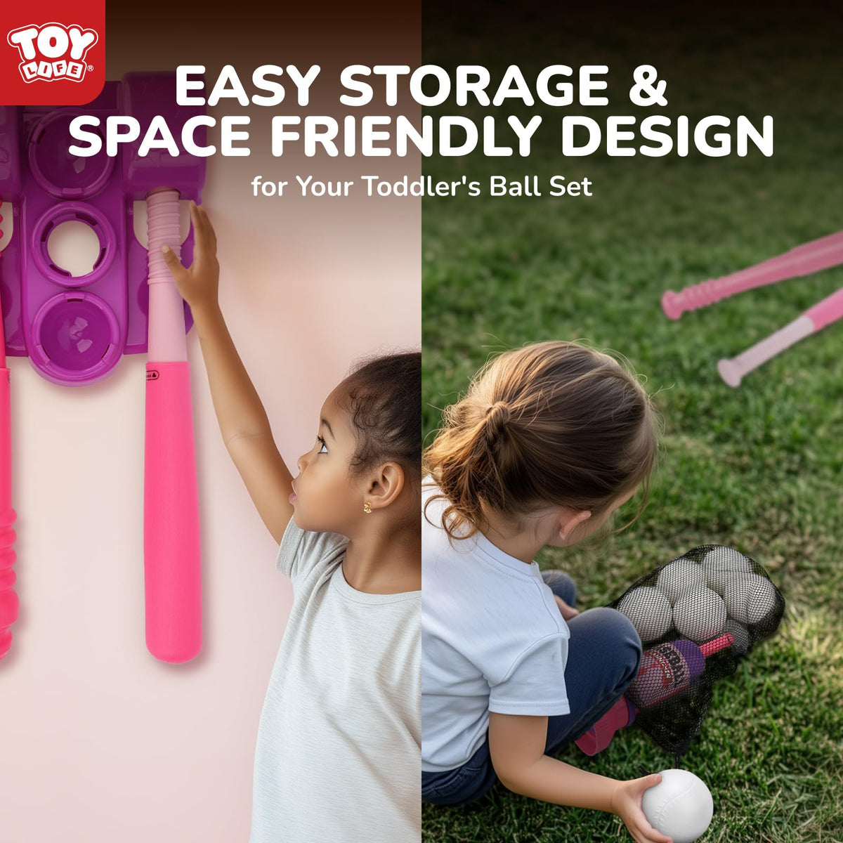 TOY Life safe ABS construction keeps little hands protected during plays.