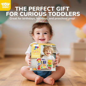 TOY Life Safe Gift-boxed Busy Board arrives ready to gift.