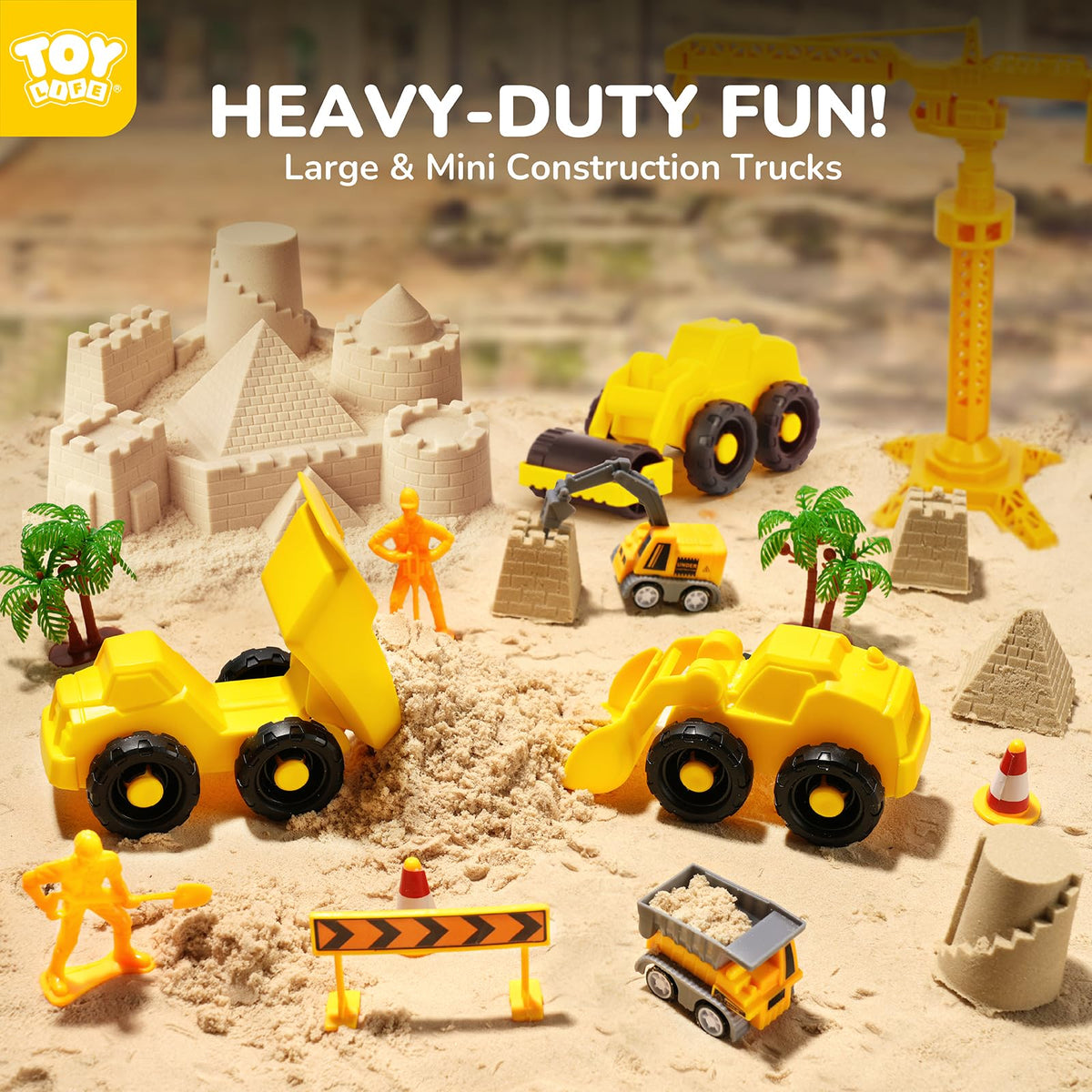 TOY Life shovel and rake set for scoop-and-fill play