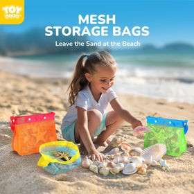 TOY Life silicone collapsible sand bucket designed for compact storage